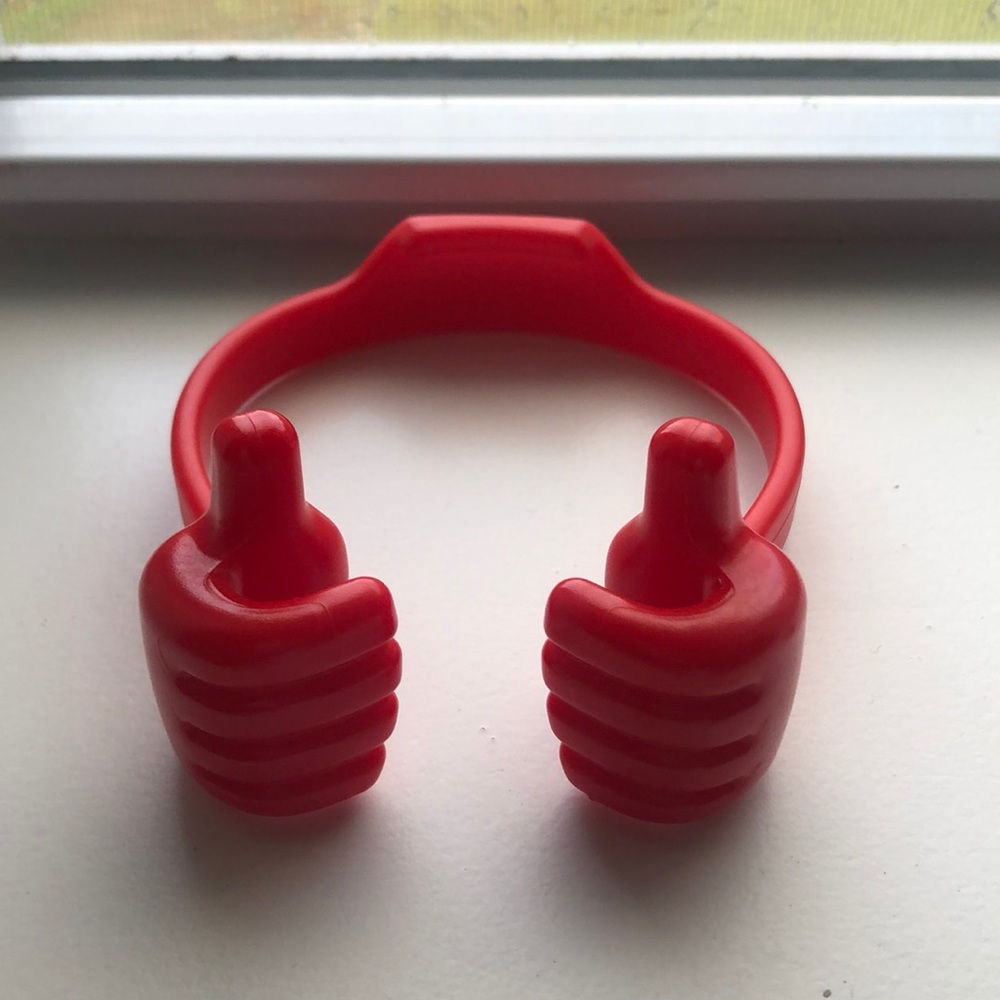 Red Thumbs Up Phone Holder